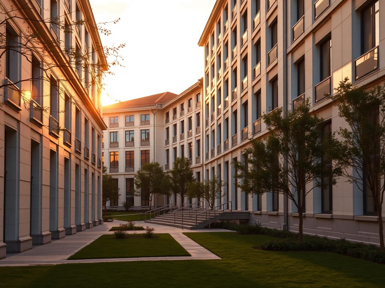 Medical university campus